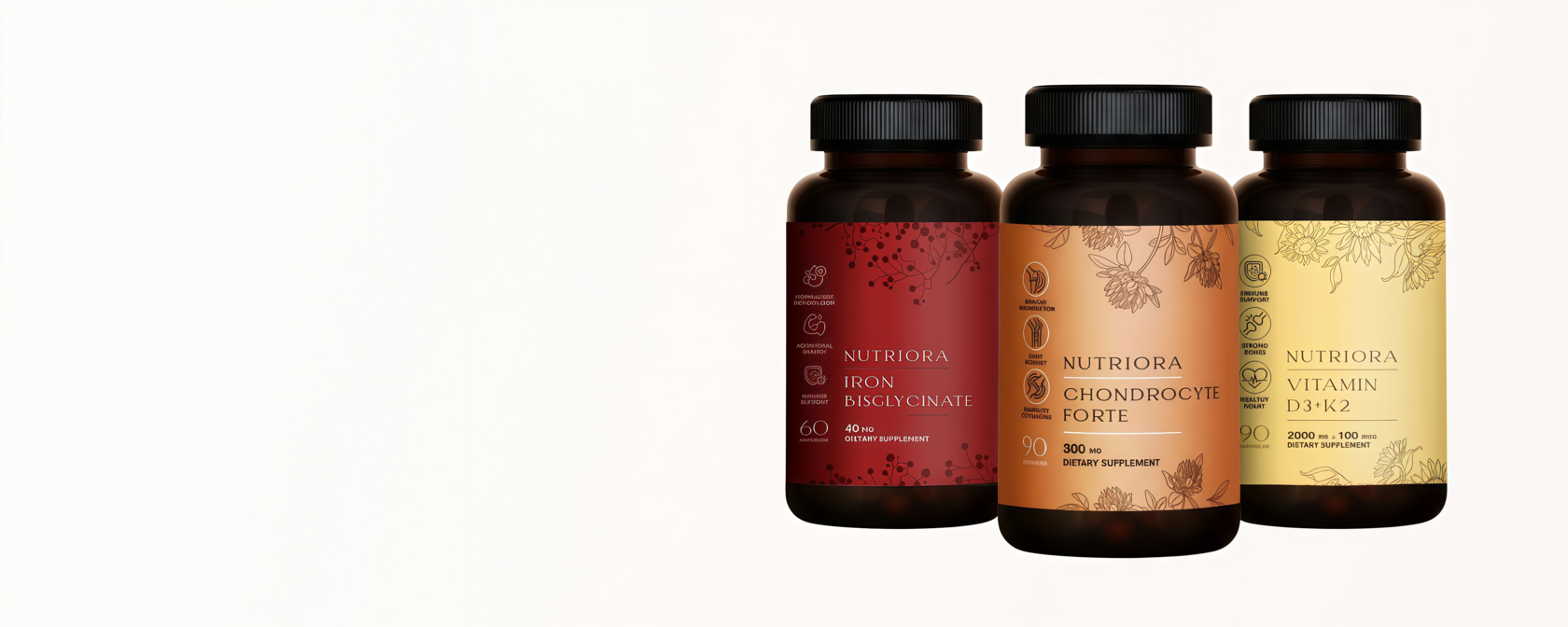 Линейка витаминов Nutriora